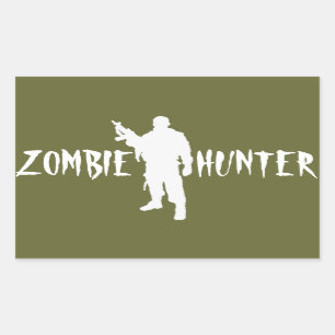 ZOMBIE HUNTER STICKER