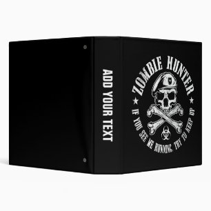 zombie hunter undead living dead binder