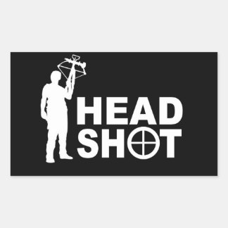 Zombie Hunter with Crossbow Sticker