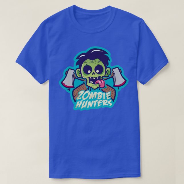 Zombie Hunters Classic TShirt (Design devant)
