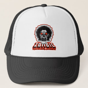 ZOMBIE - If your not running...you should be! Red Trucker Hat