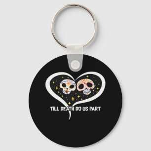 Zombie In Graveyard - Till Death Do Us Part Keychain