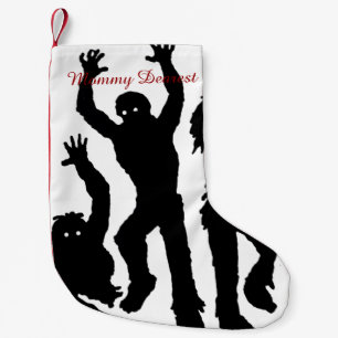 Zombie Invasion Small Christmas Stocking