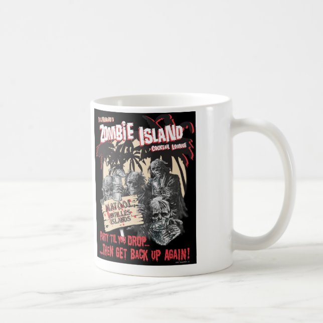 Zombie Island Cocktail Lounge Mug (Right)
