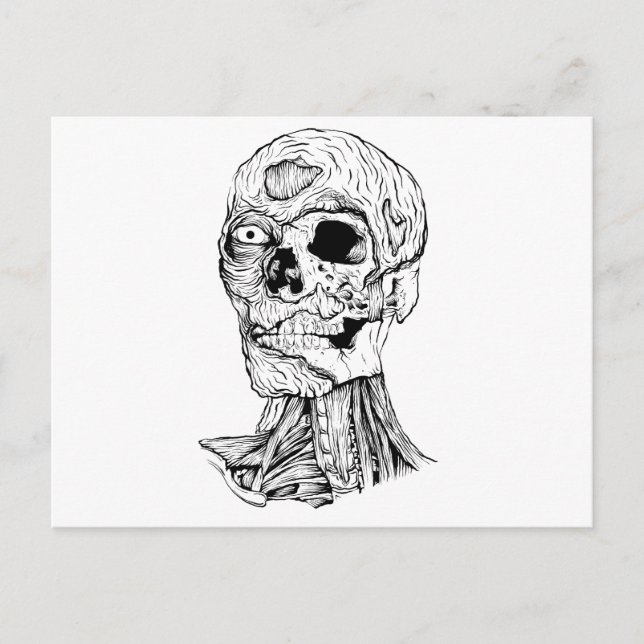 Zombie - Jeffery Postcard (Front)