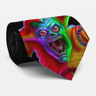 Zombie Jester Tie