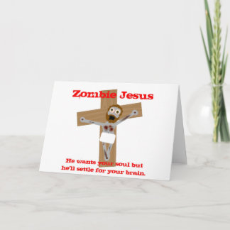 Zombie Jesus Card
