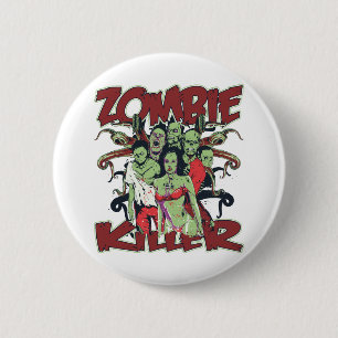 Zombie Killer 2 Inch Round Button