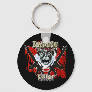 Zombie Killer 4 Keychain