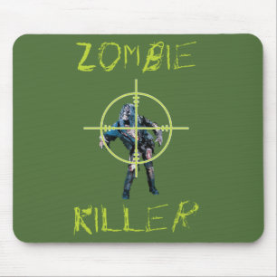 Zombie Killer and Cross hair Mouse Pad