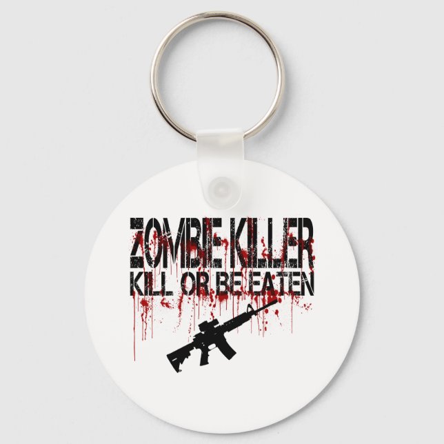 Zombie Killer Keychain (Front)