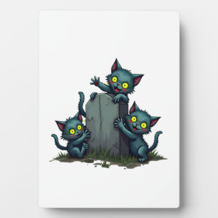 Zombie Kitten Uprising Plaque