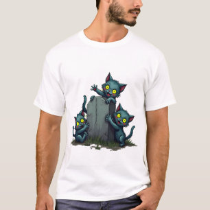 Zombie Kitten Uprising T-Shirt