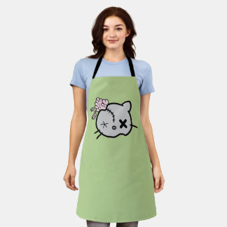 Zombie Kitty Apron