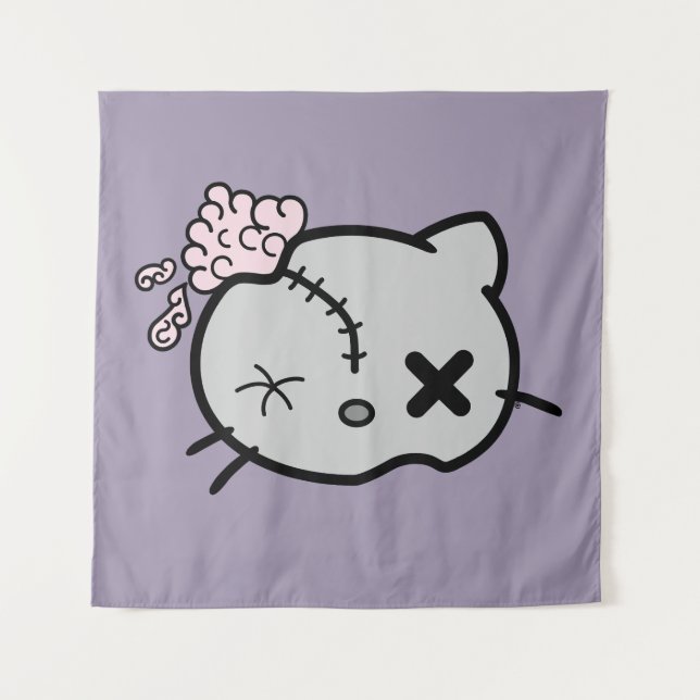 Zombie Kitty Tapestry (Front)