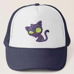 Zombie Kitty Trucker Hat