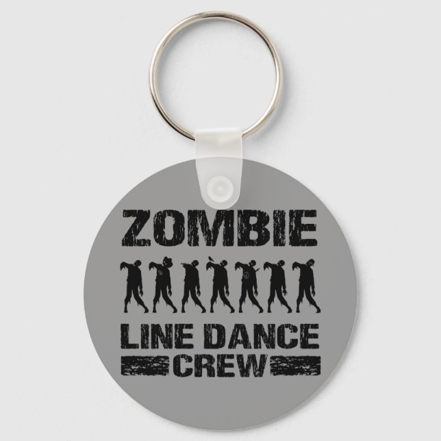 Zombie Line Dance Crew Keychain (Front)