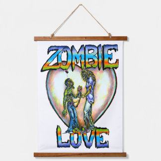 "Zombie Love" Art of Rebecca O'Donnell Hanging Tapestry