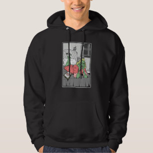 Zombie Love graphic art Hoodie