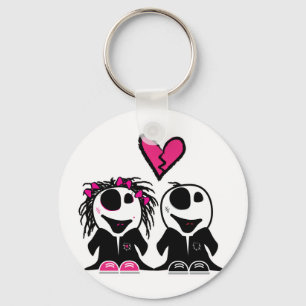ZOMBIE LOVE KEYCHAIN