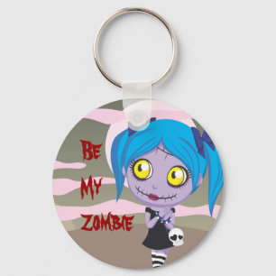 Zombie Love Keychain