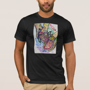 Zombie Love Poem Custom T-shirts