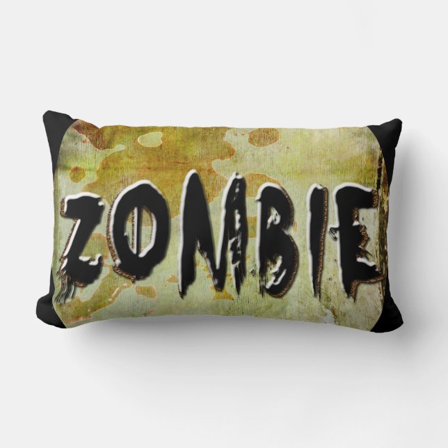 Zombie Lumbar Pillow (Front)