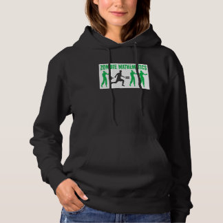 Zombie Mathematics Halloween Party Trick Or Treat  Hoodie