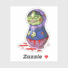 Zombie Matryoshka Doll