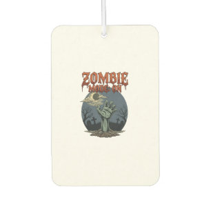 Zombie Mode Halloween Hand Moon Graveyard_1 Air Freshener