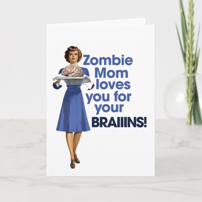 Zombie Mom Card (Front)
