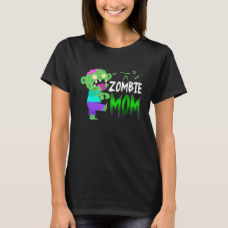 Zombie Mom Cute Halloween Costume For Mother T-Shirt