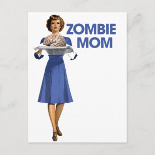 Zombie Mom Postcard