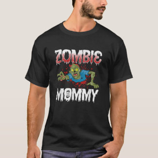 Zombie Mommy Mother Matching Family Halloween  T-Shirt