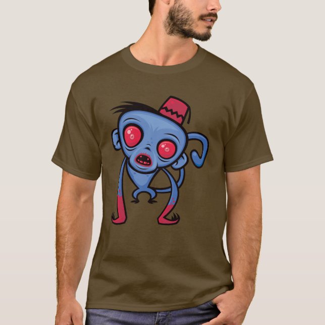 Zombie Monkey T-Shirt (Front)