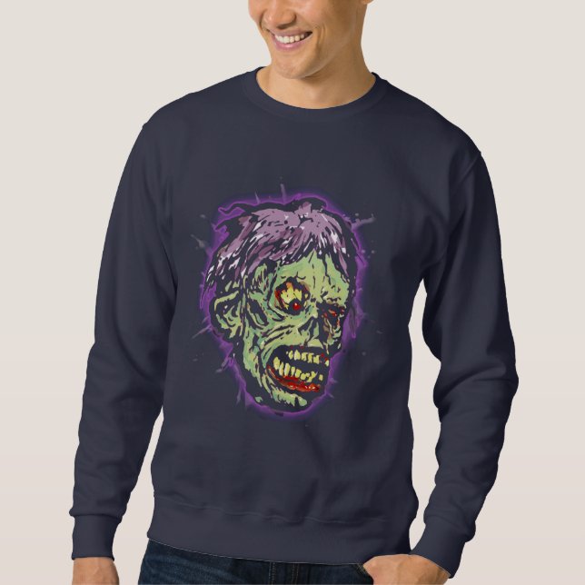 Zombie Monster (shock) Sweatshirt (Front)