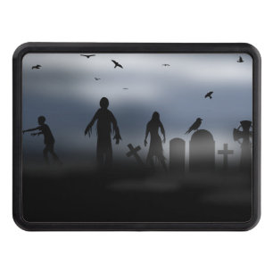 zombie Moon Trailer Hitch Cover