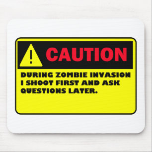 ZOMBIE MOUSE PAD
