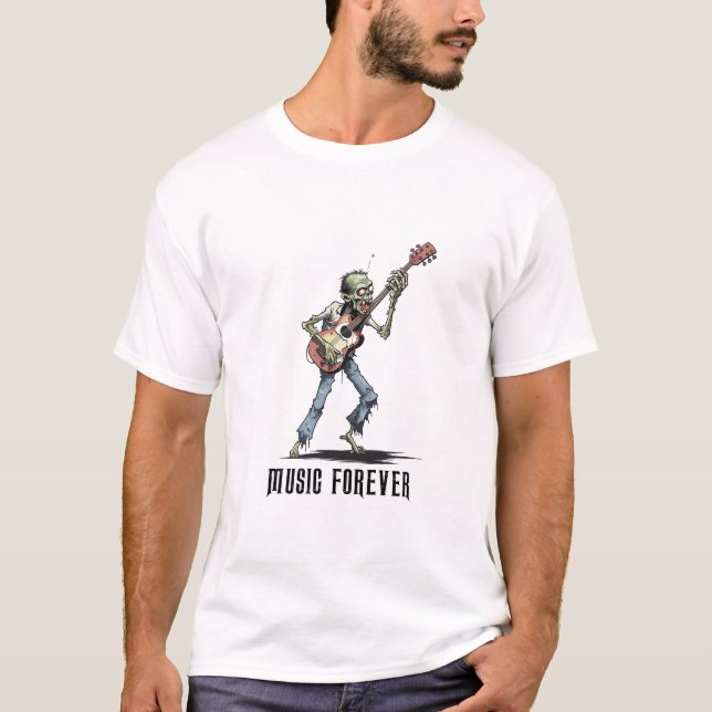 Zombie Music Forever T-shirt (Front)