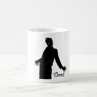 Zombie Music Outline Coffee Mug