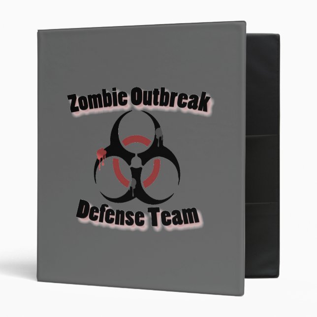 Zombie Outbreak Binder (Front/Inside)