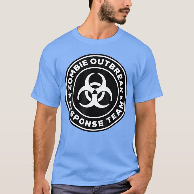 Zombie Outbreak Response Apocalypse gift T-Shirt (Front)