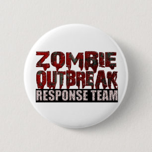 Zombie Outbreak Response Team 2 Inch Round Button