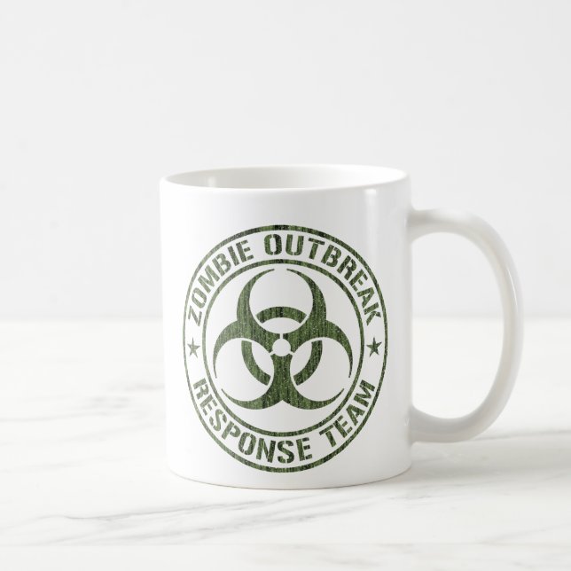 Zombie Outbreak Response Team Coffee Mug (Right)