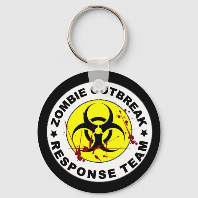 Zombie Outbreak Response Team. Keychain (Front)