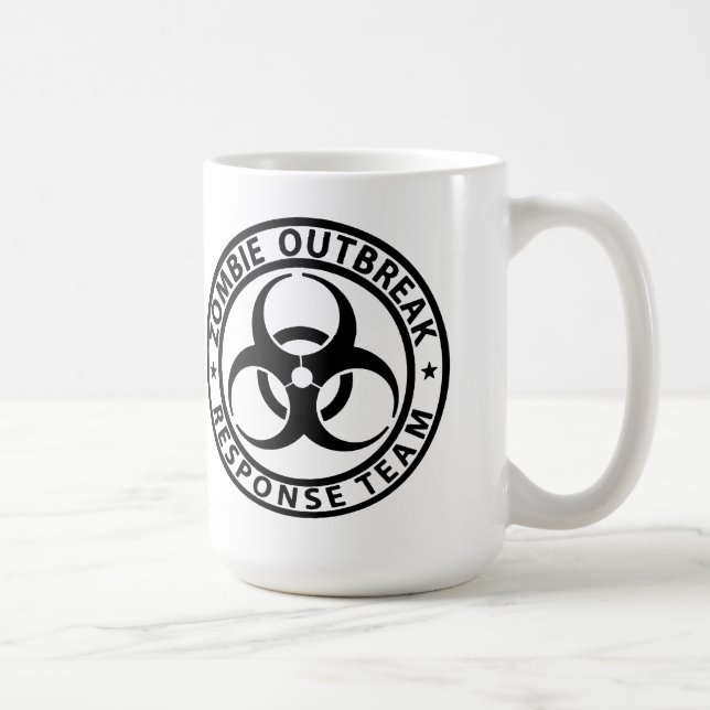 Zombie Outbreak Response Team Survival Mug (Right)