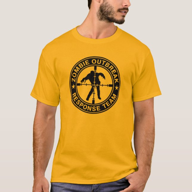 zombie outbreak response team T-Shirt (Front)