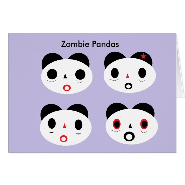 Zombie Panda hey (Devant horizontal)