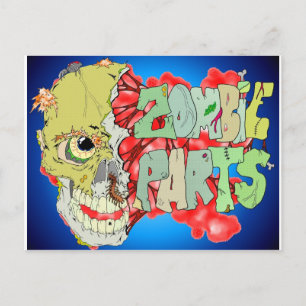 Zombie Parts Postcard