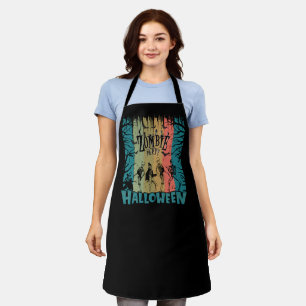 Zombie Party, Halloween Apron